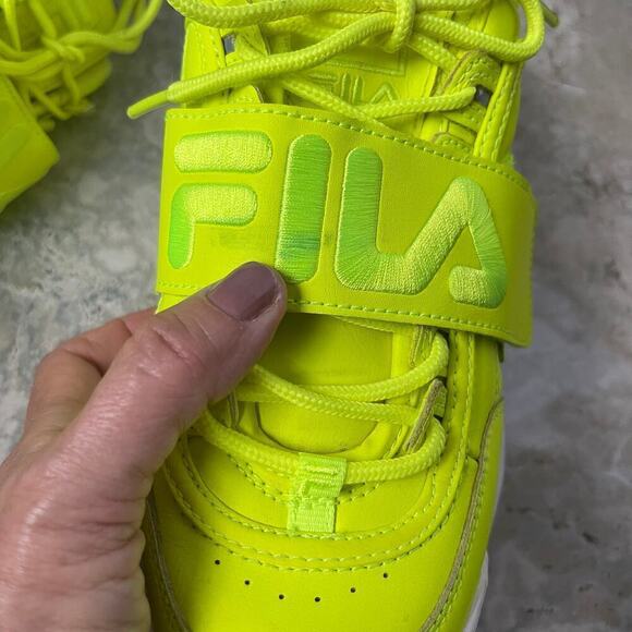 Fila Disrupptor II Applique Women's Shoes Size 8.5 - Picture 8 of 11